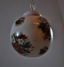Obrázek k výrobku 2031 - Vánoční ozdoba koule porcelánová 6mm